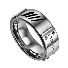 Man Of God Deluxe Silver Ring