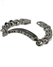 Man Of God Shield Cross Bracelet
