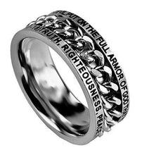 Men's Armor Of God Chain Ring