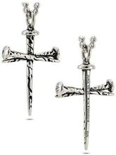 Nail Cross Necklace John 19:30 It Is Finished