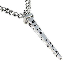 Nail Necklace Crucified