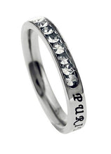 Princess Cut Purity Birthstone Ring April Diamond