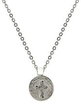 Women's Circle Cross Necklace - Let Everything Be Done In Love