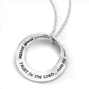 Women's Trust In The Lord Sterling Silver Necklace