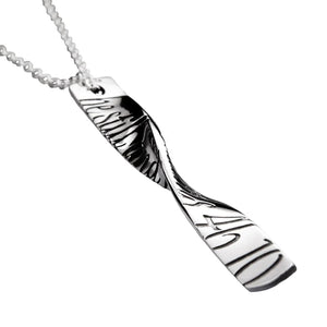 Be Still And Know Sterling Silver Necklace