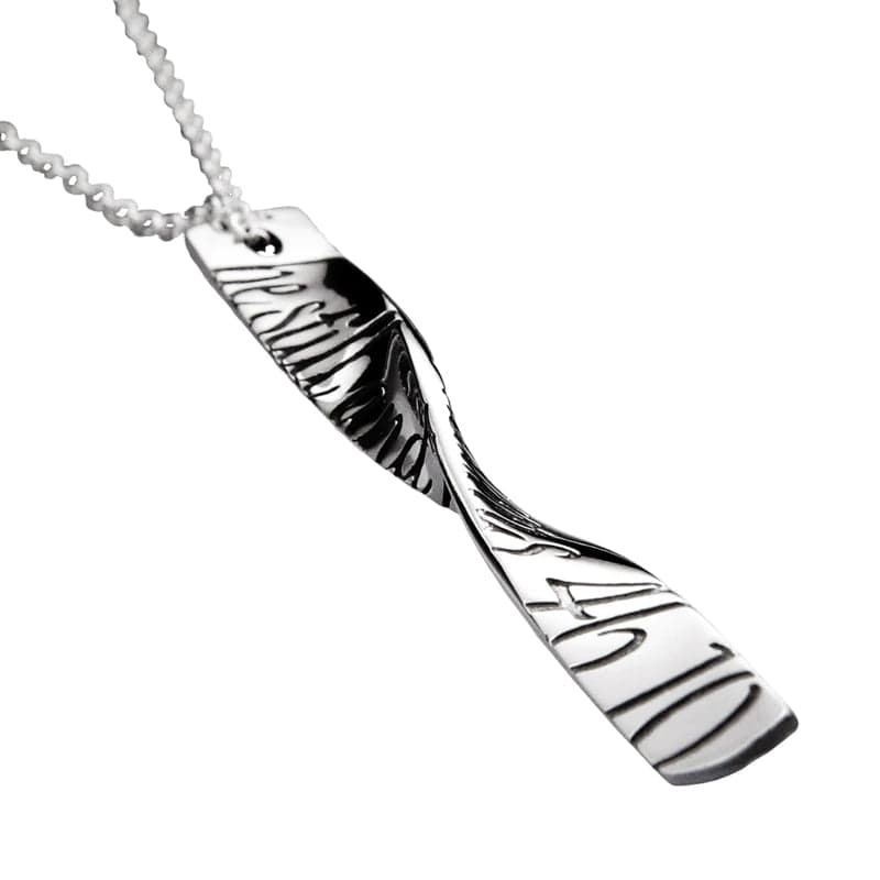Be Still And Know Sterling Silver Necklace