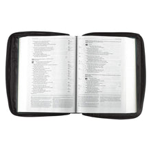 Black Polyester Canvas Bible Cover