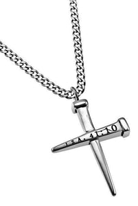 Fear Not Nail Cross Necklace