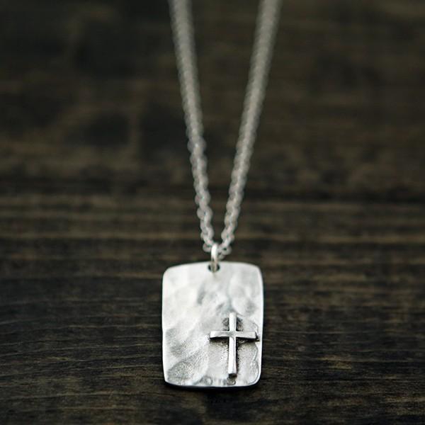 For I Know The Plans I Have For You Cross Necklace