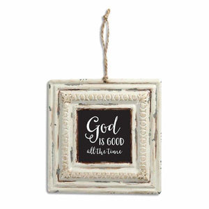 God Is Good All The Time Vintage Tin Sign