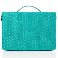 Grace Bible Cover In Teal