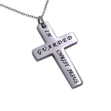 Guarded In Christ Simplicity Cross Necklace