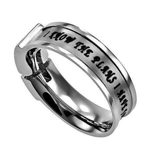 I Know The Plans Jeremiah 29:11 Canale Cross Ring