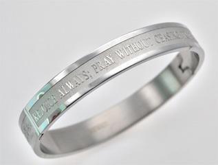 In All Things Give Thanks Bangle Bracelet