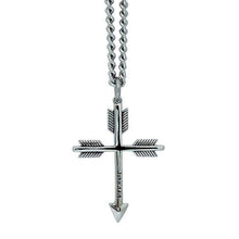 John 14:6 Arrow Cross Necklace