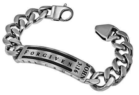 John 3:16 Cable Bracelet Forgiven