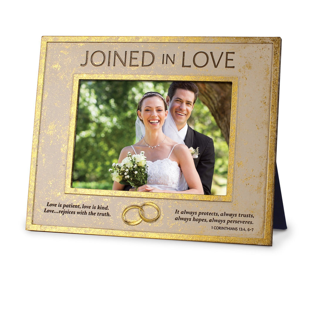 Joined In Love Bible Verse Photo Frame