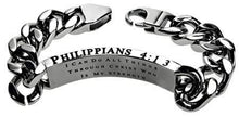 Men's Crown of Thorns Bracelet Philippians 4:13