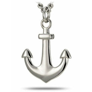 Men's Stainless Steel Anchor For The Soul Necklace