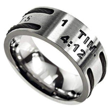 Men's True Love Waits Cable Ring