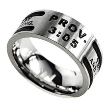 Men's Trust In The Lord Cable Ring