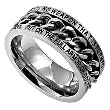 Silver Chain Ring No Weapon