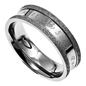 Silver Champagne Purity Ring
