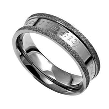 Silver Champagne True Love Waits Ring