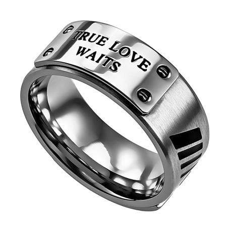 Silver MLX True Love Waits Ring