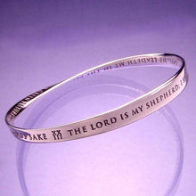 The Lord Is My Shepard Sterling Silver Bracelet
