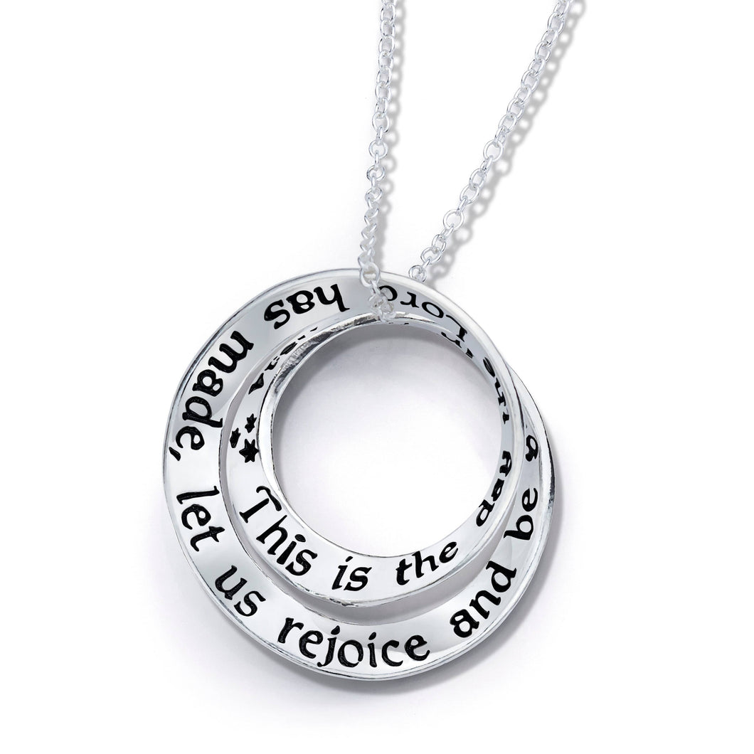 This Is The Day The Lord Has Made Sterling Silver Necklace