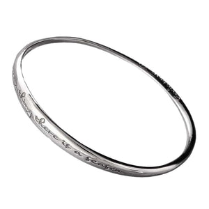 To Everything There Is A Season Sterling Silver Bracelet