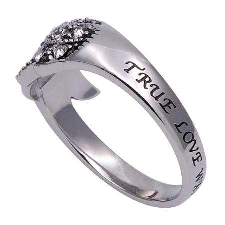 True Angel Rings True Love Waits Angel Wing Ring | Atrio Hill