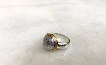 Two Tone Ancient Roman Glass Ring