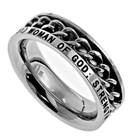 Women Of God Chain Ring