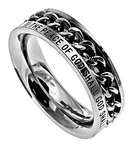Women's Chain Ring The Peace Of God