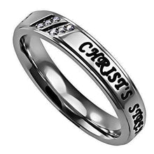 Women's Luxury Ring Christ My Strength