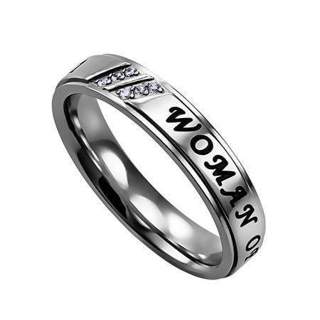 Women's Luxury Ring Women Of God
